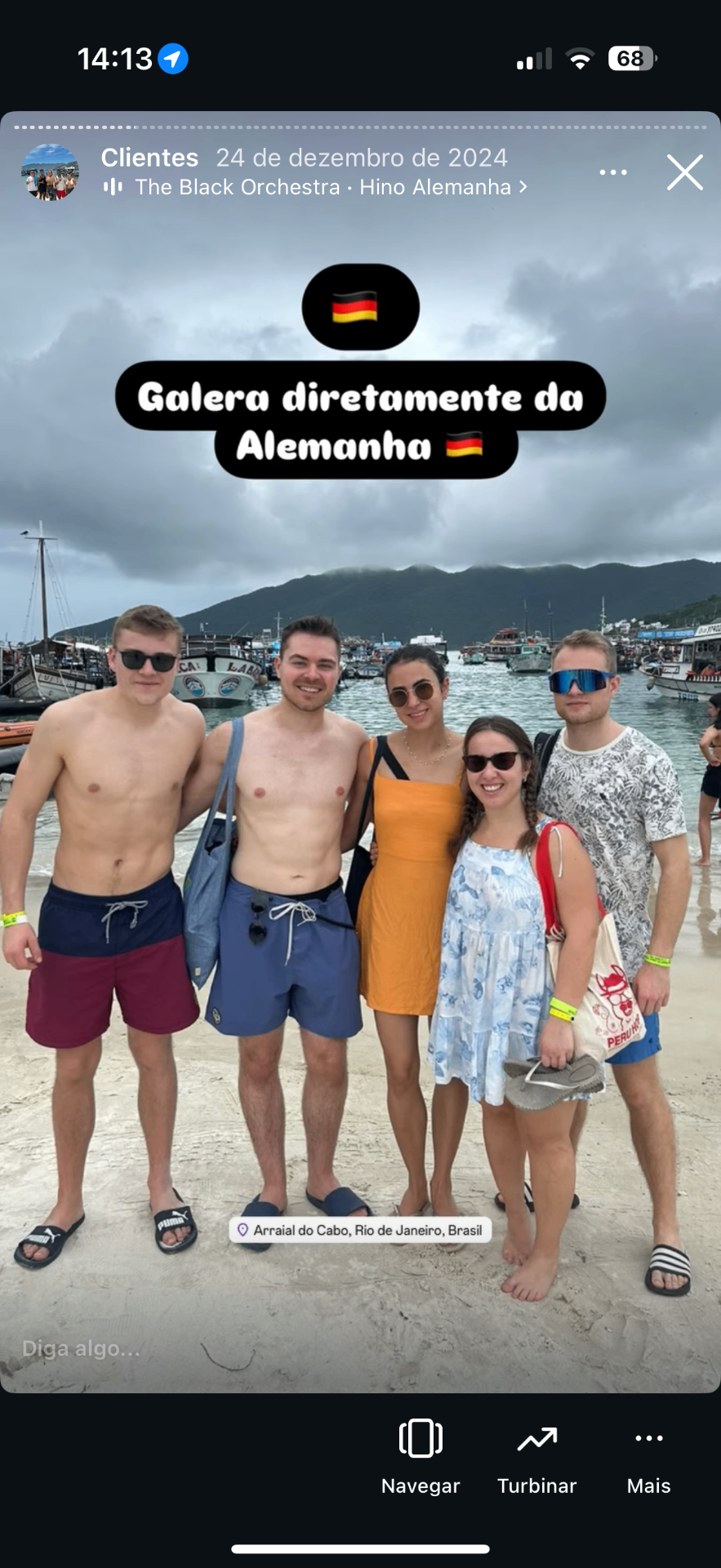 Galera diretamente da Alemanha